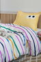 L'essentiel linge de maison Juego de Funda Nórdica Individual Funny - Amarillo